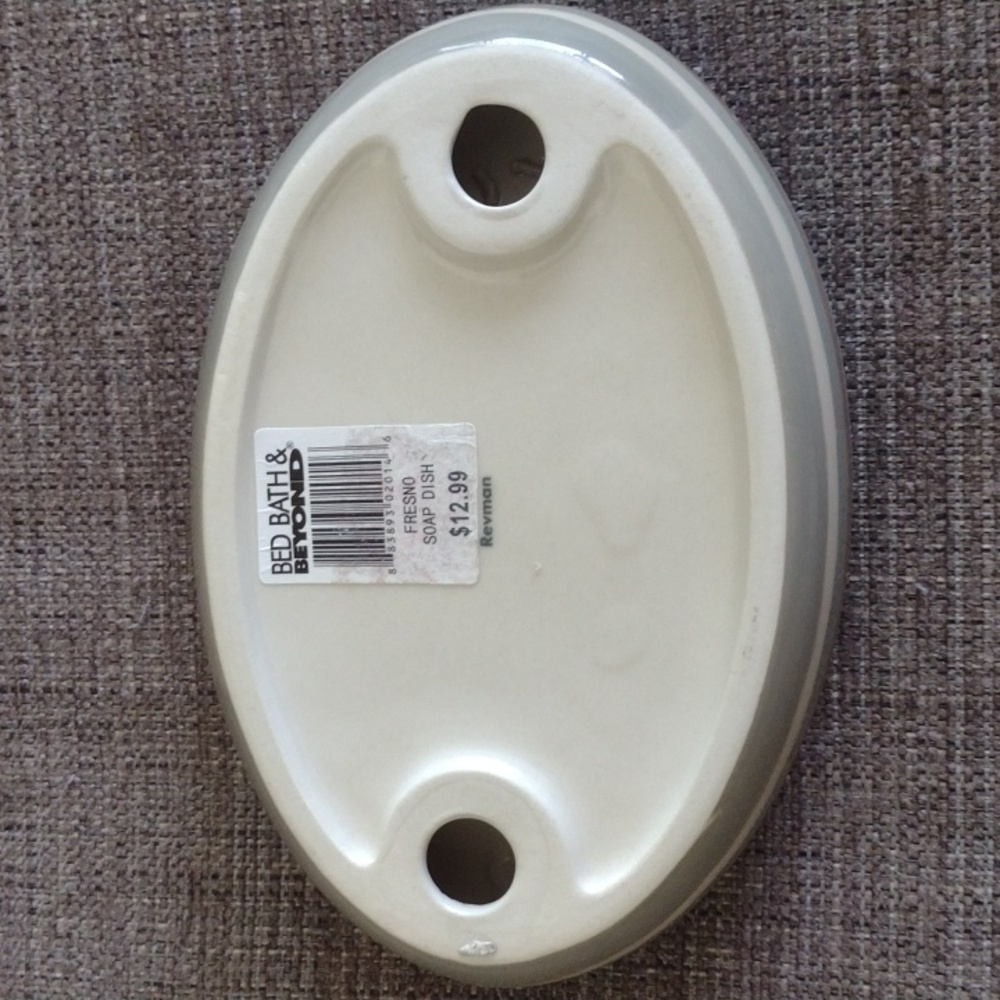 NWT Five Piece Bed Bath and Beyond Bath Shower, Sage Green and Blue - Picture 13 of 16
